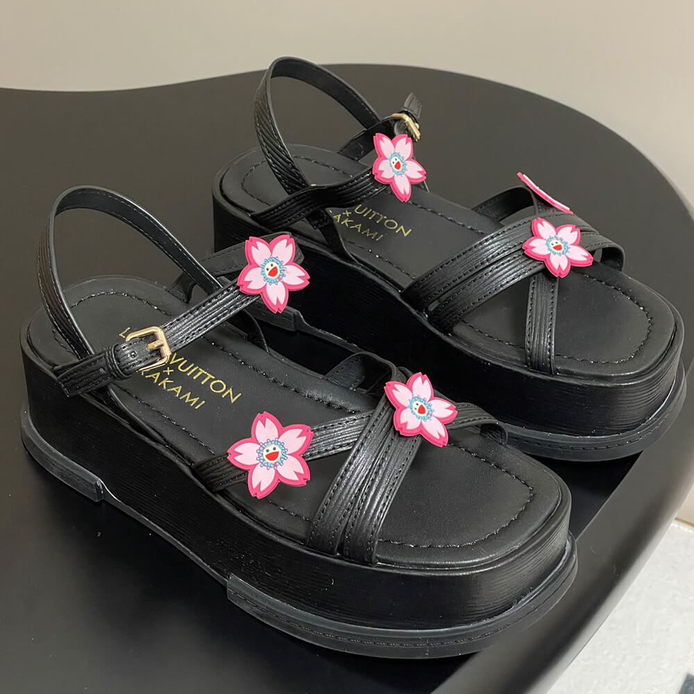 LV x TM Maya Platform Sandal
