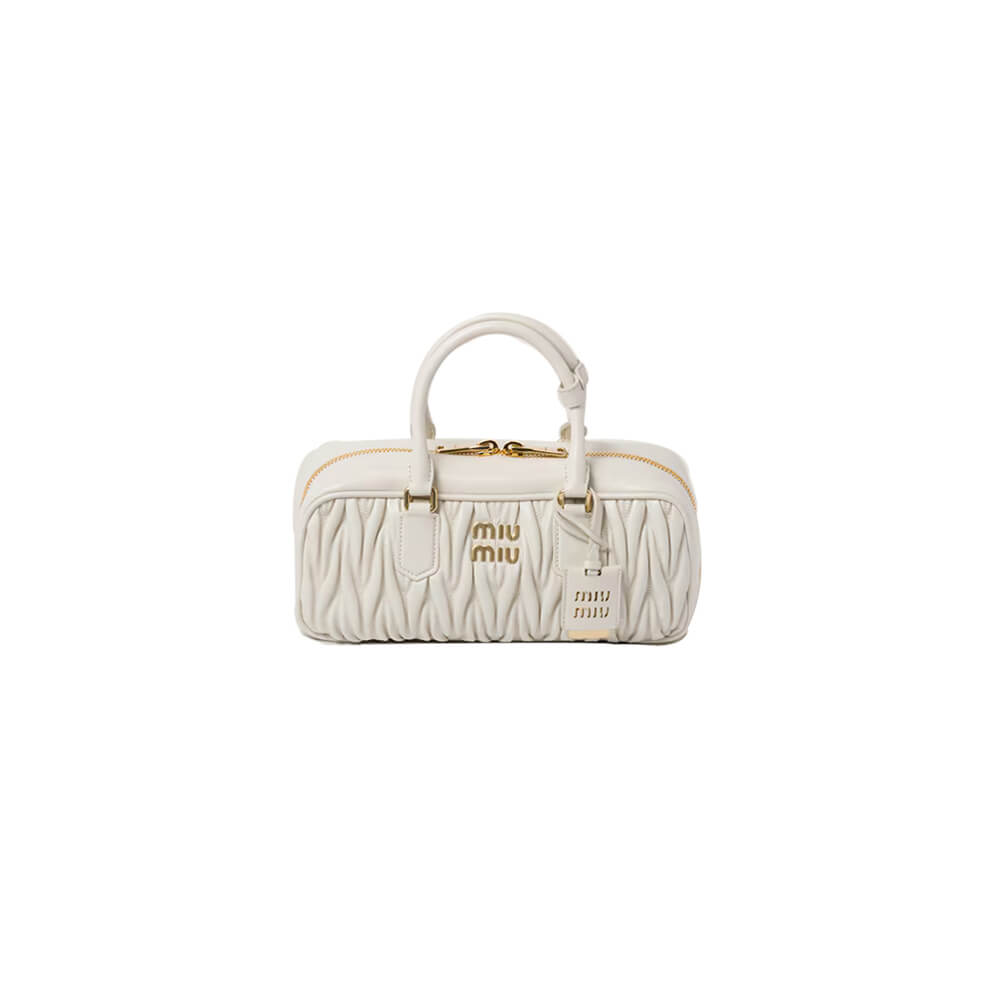 MIUMIU Large Arcadie matelasse nappa Bag(HIGH-END GRADE)