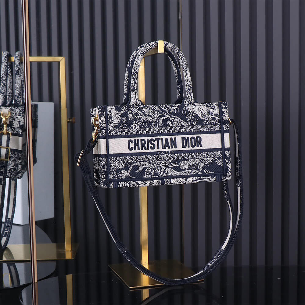 DIOR Mini Dior Book Tote(HIGH-END GRADE)